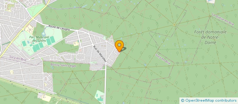 localisation de l'entreprise ALAMDARI ET FILS  SUCY-EN-BRIE