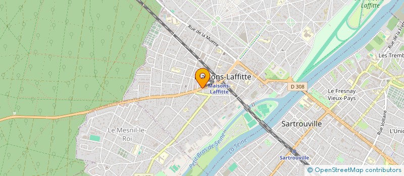 localisation de l'entreprise ALAMI EXPERT à MAISONS-LAFFITTE