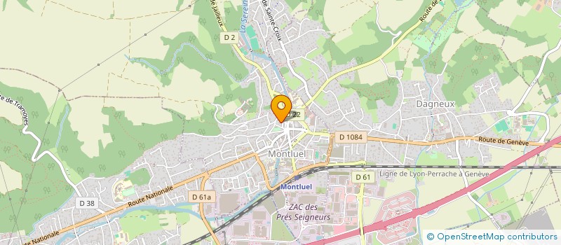 localisation de l'entreprise ALAMI MAITRISE D'OEUVRE à MONTLUEL