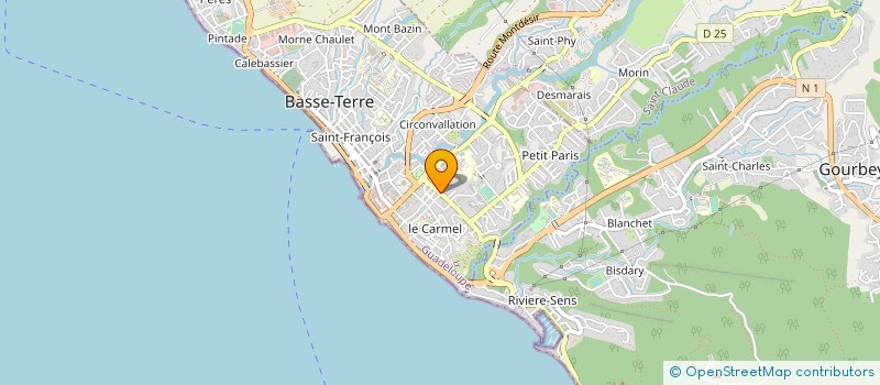 localisation de l'entreprise ALAN à BASSE-TERRE