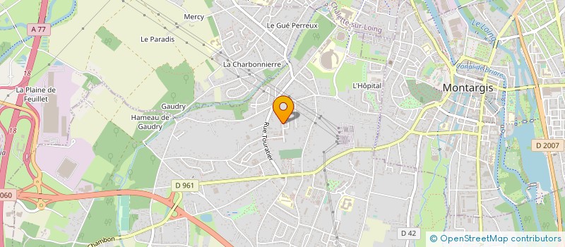 localisation de l'entreprise ALAN à VILLEMANDEUR