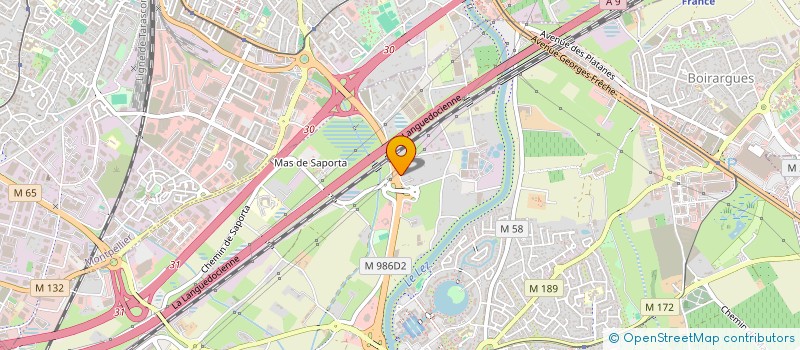 localisation de l'entreprise ALAN à LATTES