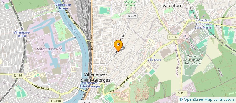 localisation de l'entreprise ALAN BAT  SAINT-GERMAIN-EN-LAYE