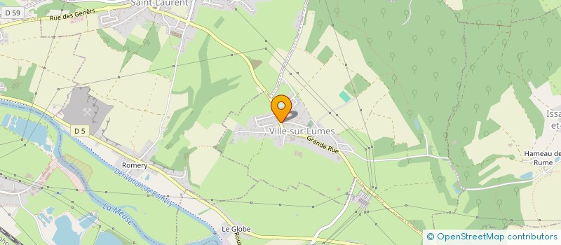 localisation de l'entreprise ALAN CHARTIER COUVERTURE  LUMES