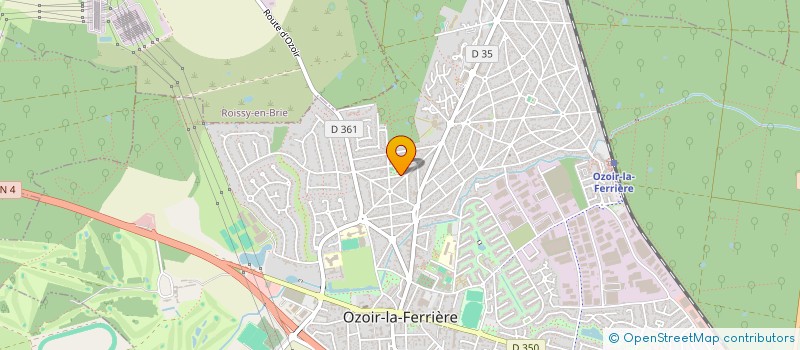 localisation de l'entreprise ALAN LEMAIRE à OZOIR-LA-FERRIERE