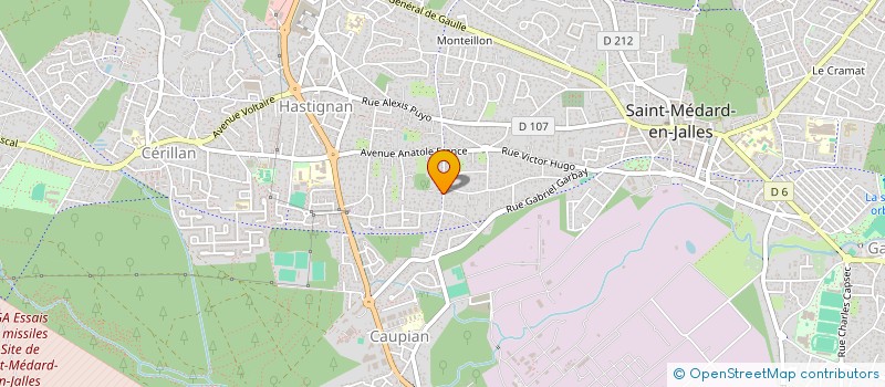 localisation de l'entreprise ALAN TANGUY EXPERTISE EN INFORMATIQUE ET CONSEILS  SAINT-MEDARD-EN-JALLES