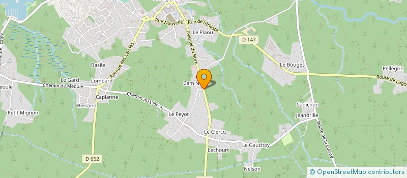 localisation de l'entreprise ALANA  SANGUINET