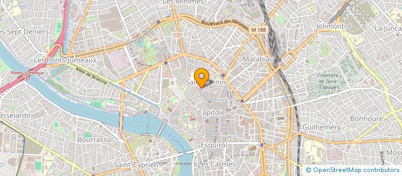 localisation de l'entreprise ALANA à TOULOUSE