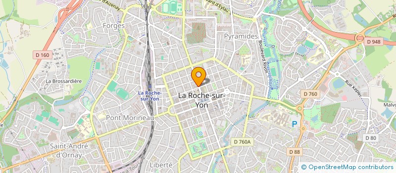 localisation de l'entreprise ALANAE à ROCHE SUR YON (LA)