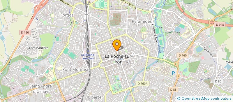 localisation de l'entreprise ALANAE FORMATION à ROCHE SUR YON (LA)