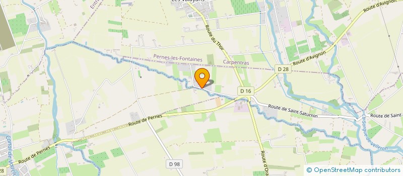 localisation de l'entreprise ALANARAU 1  VELLERON