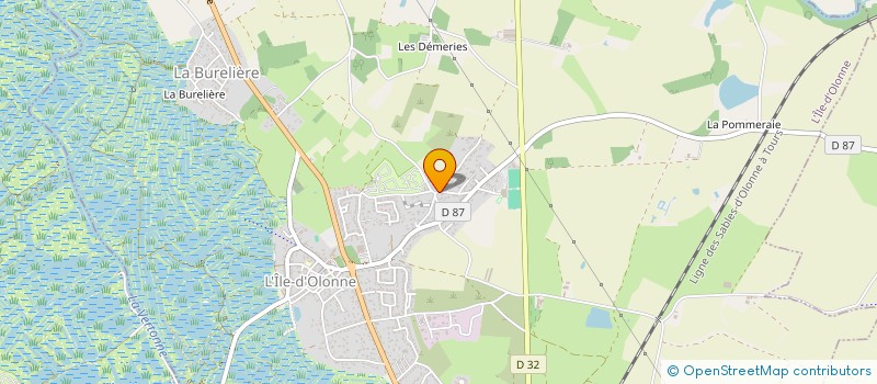 localisation de l'entreprise ALANAU  L'ILE-D'OLONNE