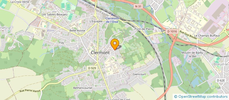 localisation de l'entreprise ALANAURA  CLERMONT