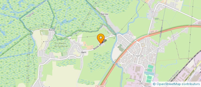 localisation de l'entreprise ALANBA  TRIGNAC