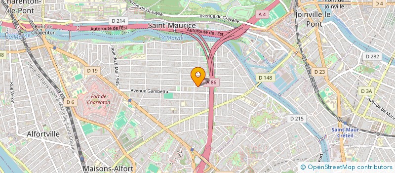 localisation de l'entreprise ALANCA à MAISONS-ALFORT