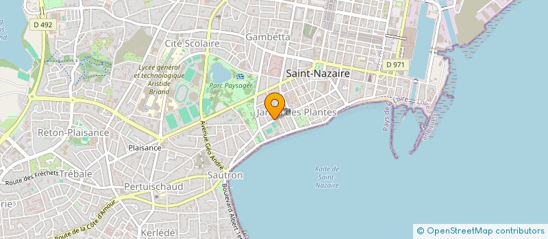 localisation de l'entreprise ALANCAPI  SAINT-NAZAIRE