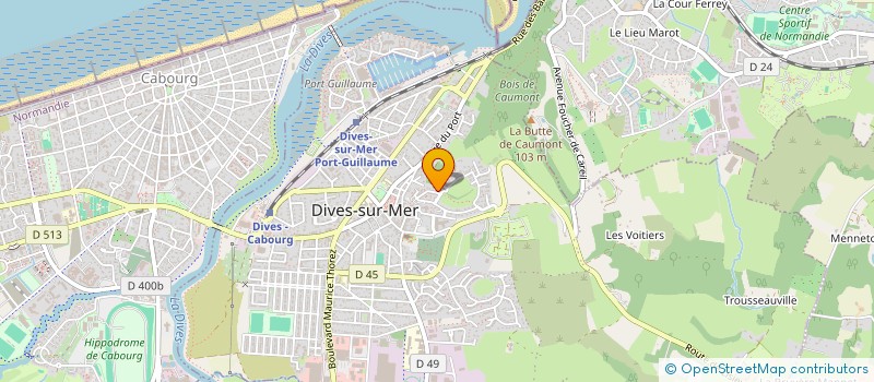 localisation de l'entreprise ALANCATO à DIVES-SUR-MER