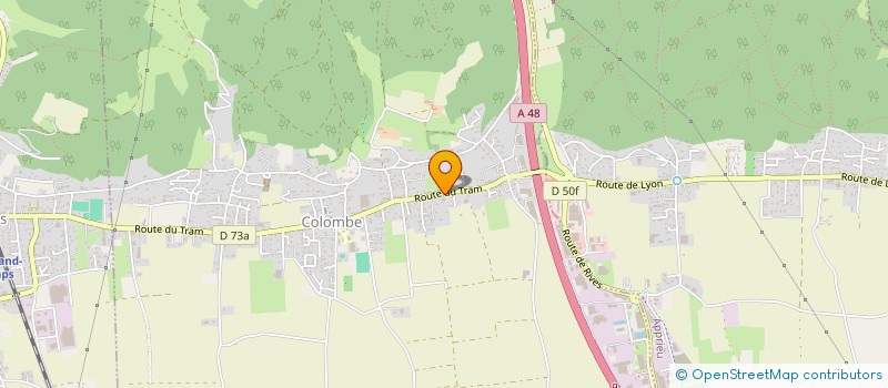 localisation de l'entreprise ALANES  COLOMBE