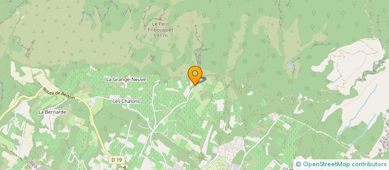 localisation de l'entreprise ALANIS  BEDOIN