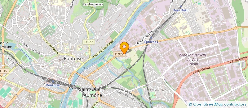 localisation de l'entreprise ALANO à SAINT-OUEN-L'AUMONE