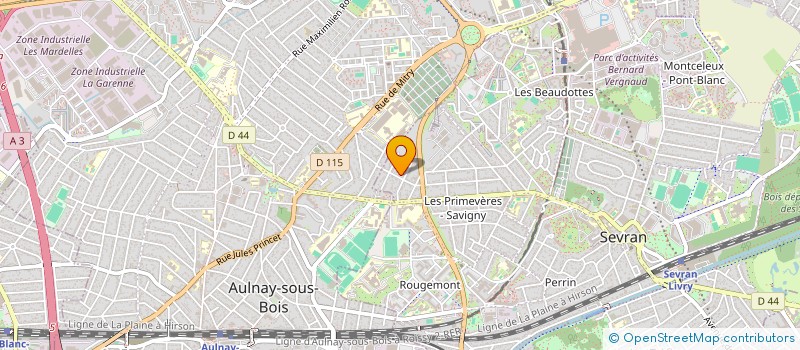 localisation de l'entreprise ALANOADE à SEVRAN