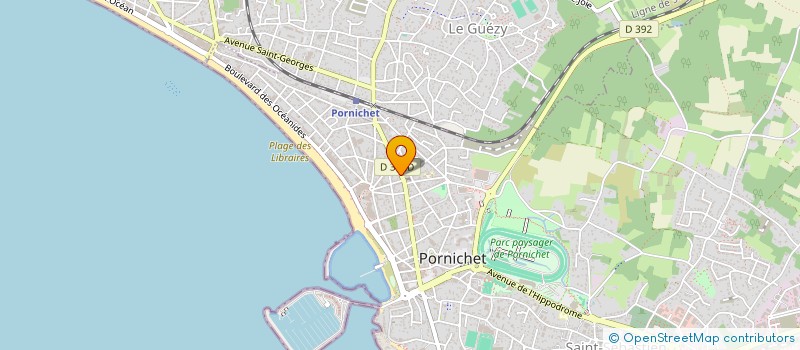 localisation de l'entreprise ALANPARK à PORNICHET