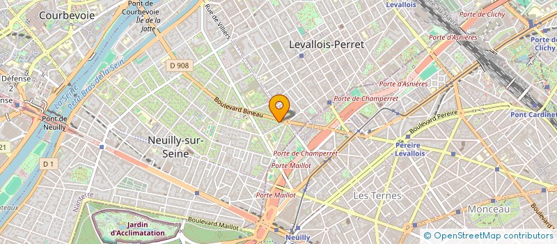 localisation de l'entreprise ALANSON FINANCE à NEUILLY-SUR-SEINE