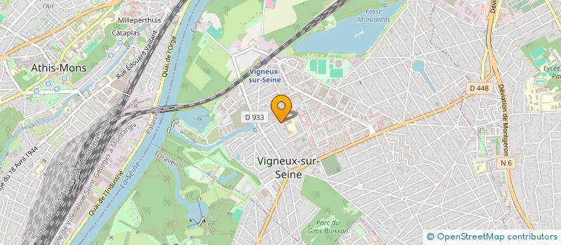 localisation de l'entreprise ALANTA à VIGNEUX-SUR-SEINE
