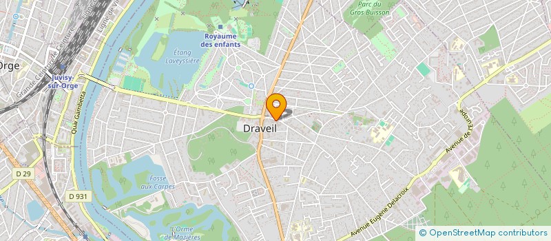 localisation de l'entreprise ALANXIA à DRAVEIL