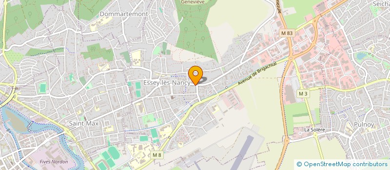 localisation de l'entreprise ALANYA à ESSEY-LES-NANCY
