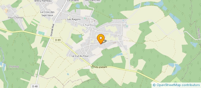 localisation de l'entreprise ALAPEX  CHARBUY