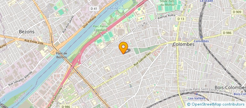 localisation de l'entreprise ALARBID à COLOMBES