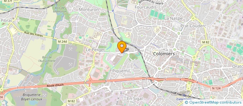 localisation de l'entreprise ALARCON  COLOMIERS