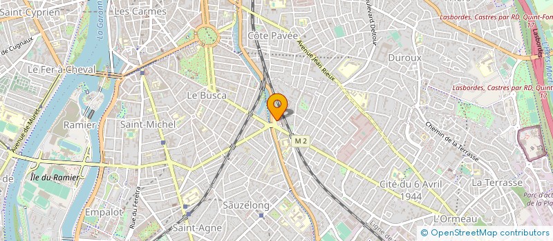 localisation de l'entreprise ALARCON AMINCISSEMENT à TOULOUSE