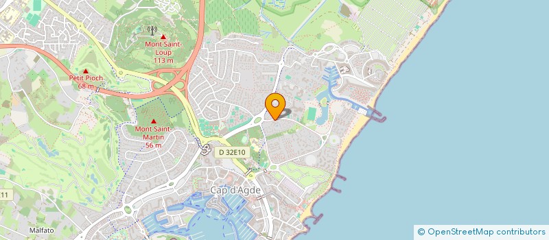 localisation de l'entreprise ALARCON ET ASSANTE DI CUPILLO  AGDE