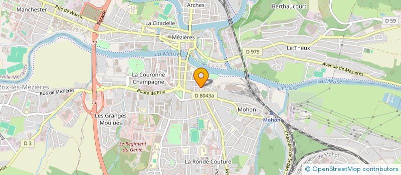 localisation de l'entreprise ALARLO à CHARLEVILLE-MEZIERES
