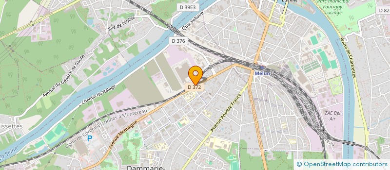 localisation de l'entreprise ALARM AUTOMA BAT INFOR DEPAN RESEAUX 77 à DAMMARIE-LES-LYS