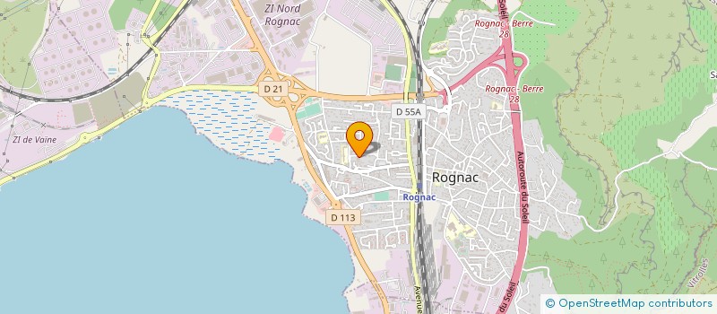 localisation de l'entreprise ALARM ELECTRONIC DISTRIBUTION  ROGNAC