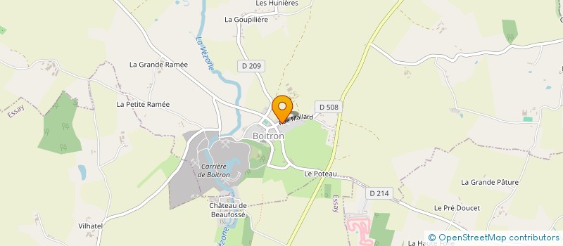 localisation de l'entreprise ALARM'TECH à BOITRON
