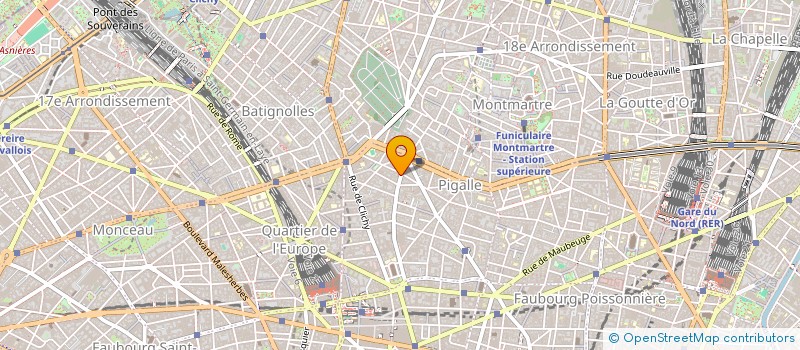 localisation de l'entreprise ALARME-ASSISTANCE-ANTIVOL-BLANCHE  PARIS