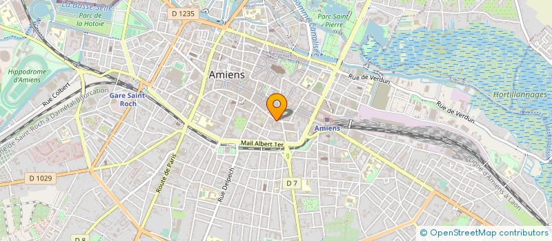 localisation de l'entreprise ALARME AUTOMATISME STORE FERMETURE  AMIENS