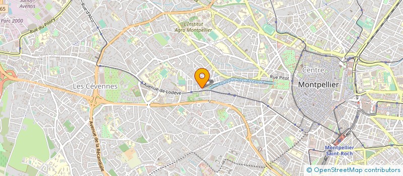 localisation de l'entreprise ALARME COMMUNICATION SECURITE à MONTPELLIER
