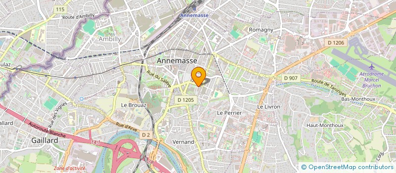 localisation de l'entreprise ALARME CONCEPT à VILLE-LA-GRAND