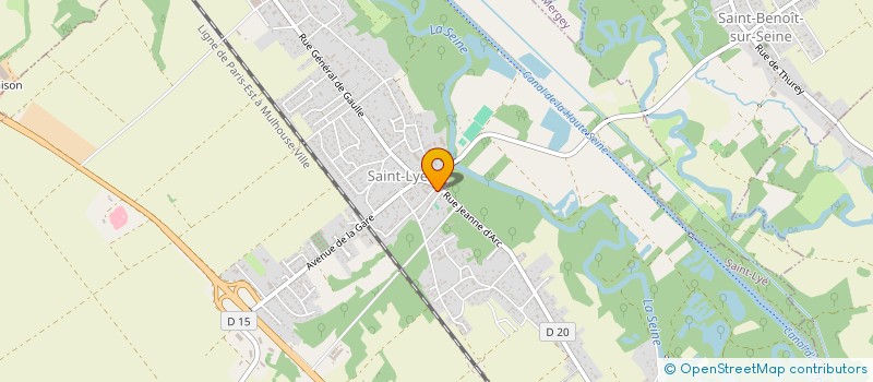 localisation de l'entreprise ALARME CONFORT SYSTEME à SAINT-LYE