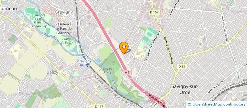 localisation de l'entreprise ALARME DOMOTIQUE INSTALL SECUR ELEC à SAVIGNY-SUR-ORGE