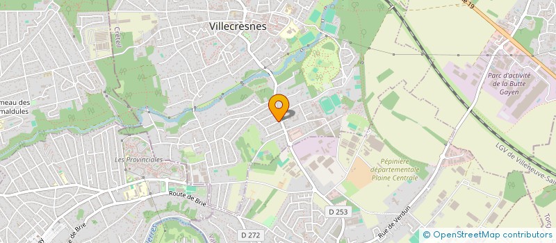 localisation de l'entreprise ALARME ELECTRICITE MARQUES  VILLECRESNES