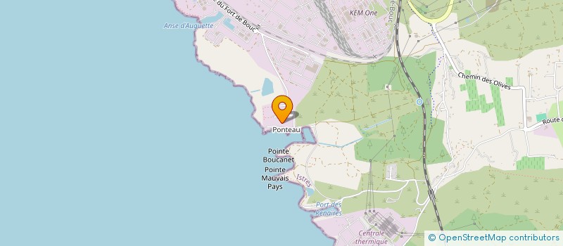 localisation de l'entreprise ALARME GARDIENNAGE INTERVENTION RAPIDE - POUR VOTRE SECURITE  MARTIGUES