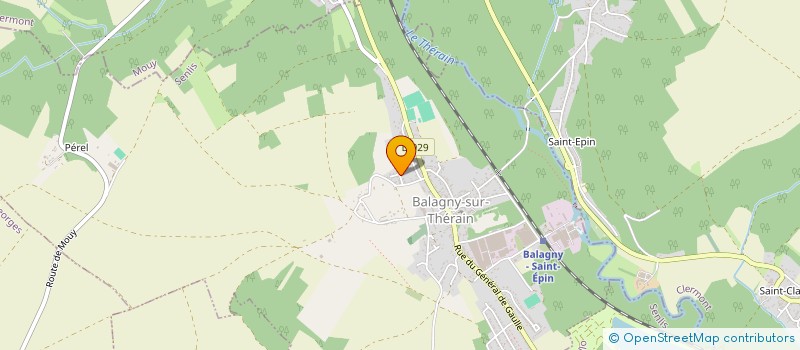 localisation de l'entreprise ALARME - MOTORISATION - ELECTRICITE à BALAGNY-SUR-THERAIN