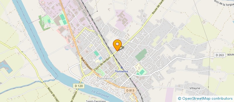 localisation de l'entreprise ALARME PRO SECURITE  TONNEINS