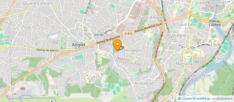 localisation de l'entreprise ALARME PROTECT TELESURVEILLANCE ELECTRON  BAYONNE